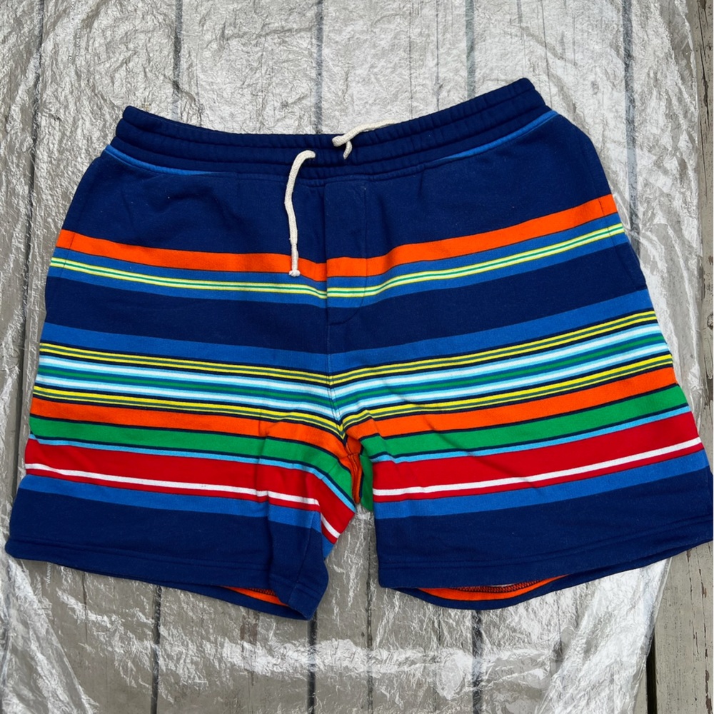 Polo Ralph Lauren Striped Fleece Sweatpant Shorts